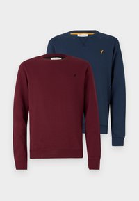 2 PACK - Melegítőfelső - dark blue/bordeaux