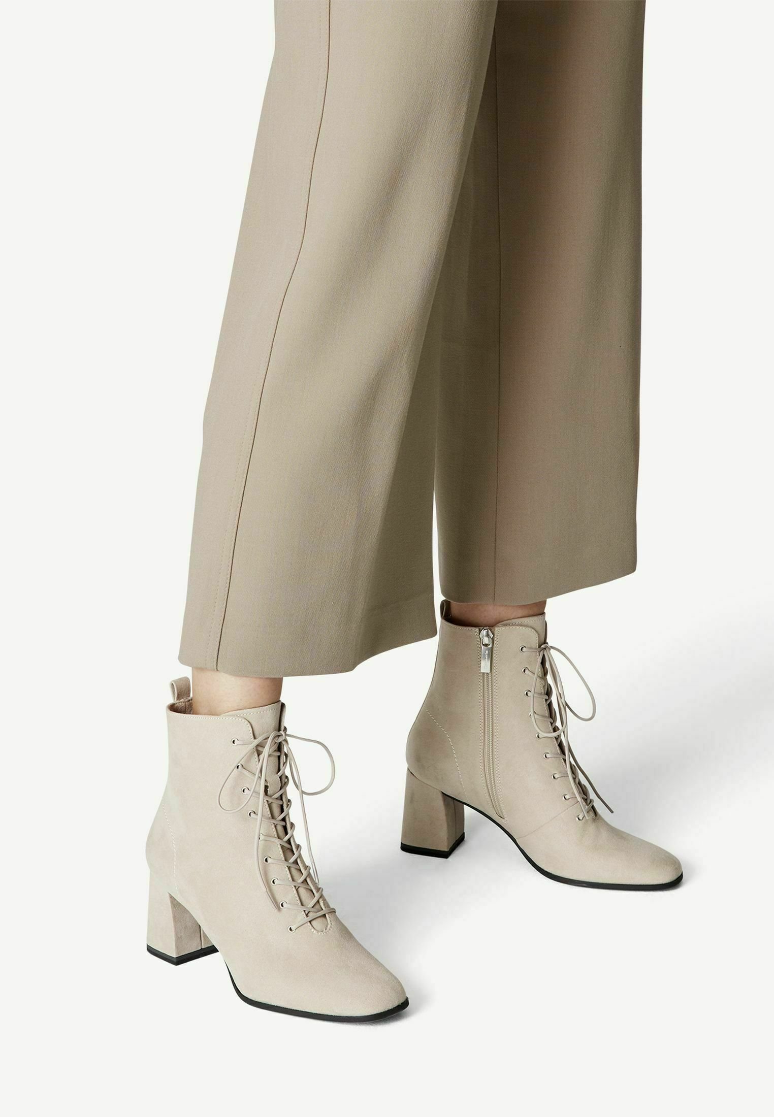 Tamaris Veterboots - ivory/Beige - Zalando.nl