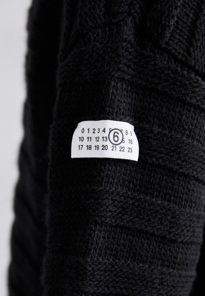 MM6 Maison Margiela CARDIGAN - Kardiganas - black