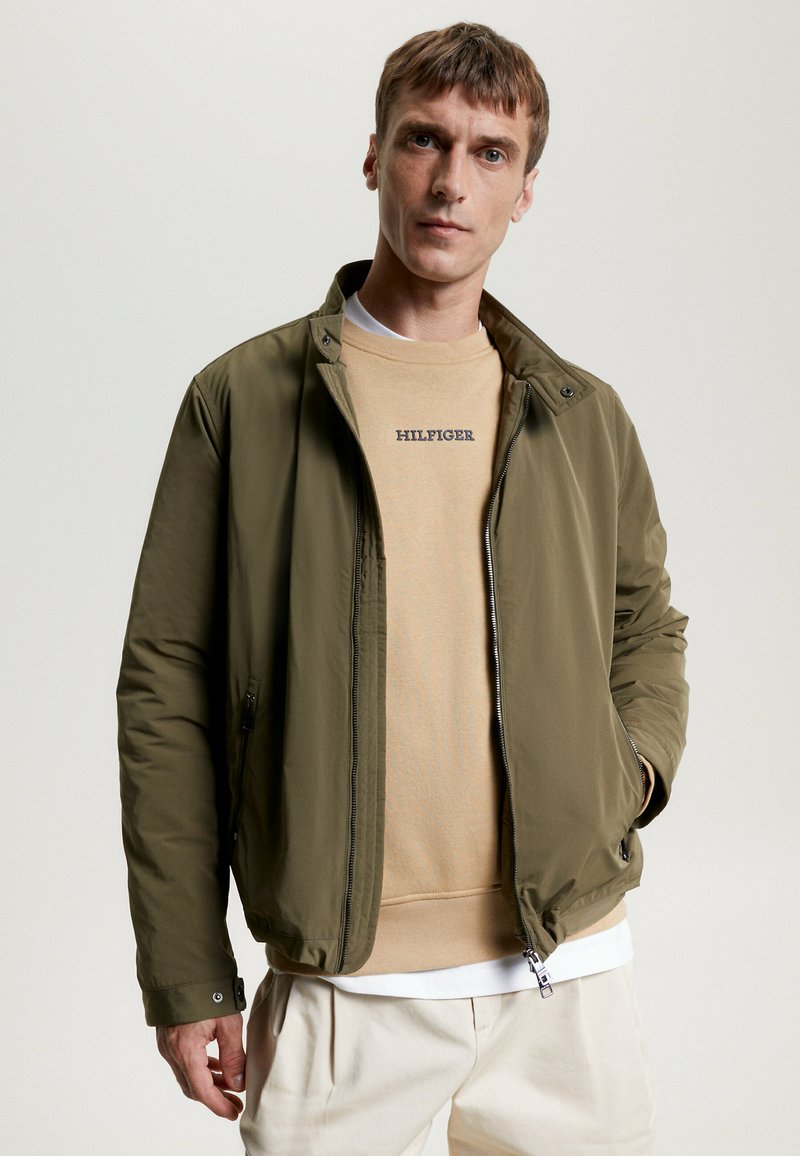 Tommy Hilfiger Marled Knit Military Jacket