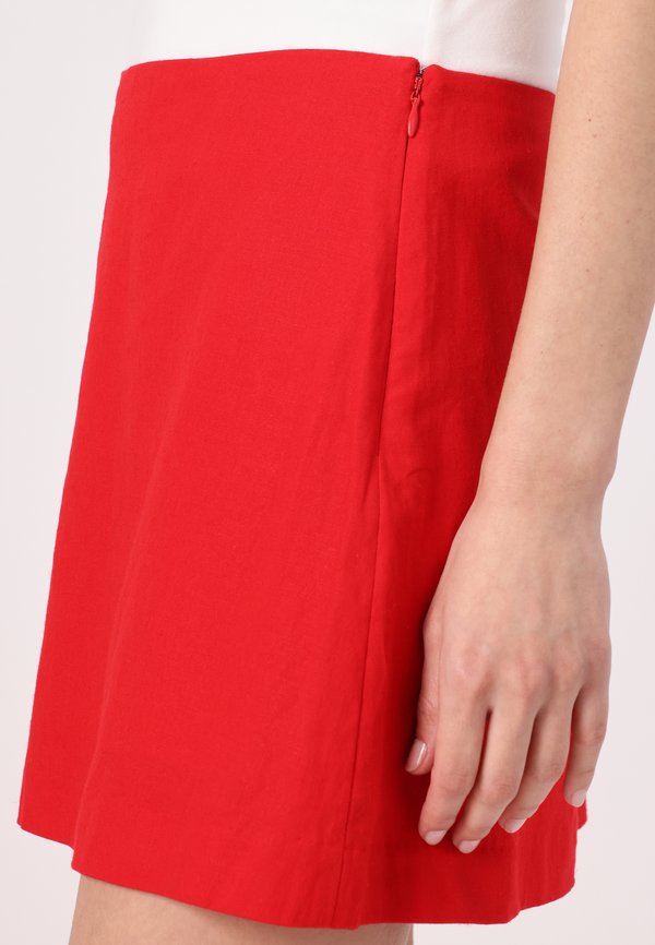 MINI SKORT - Mini skirt - tomato sauce3
