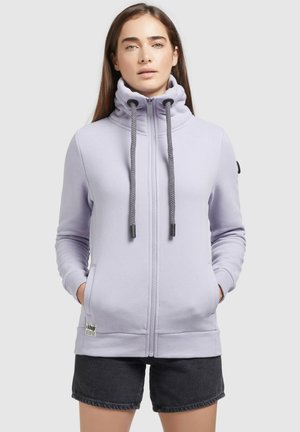 TOSTA - Zip-up sweatshirt - flieder