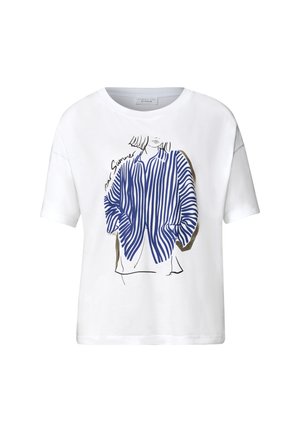 Street One Studio, T-SHIRT MIT RUNDHALS UND FRONTPRINT - T-shirt imprimé - white
