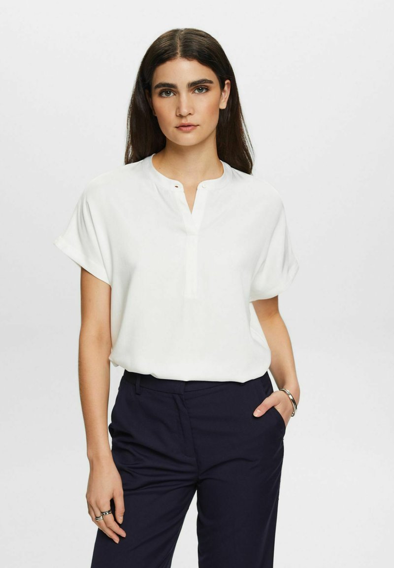 ESPRIT 113EE1K308 T-Shirt, 055/Ice, XXS Donna