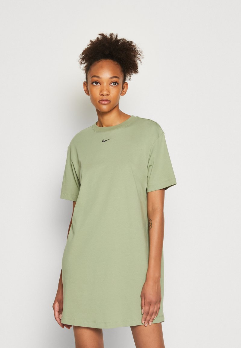 Nike Sportswear DRESS Jersey dress oil green/black/green Zalando.ie