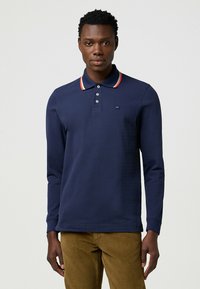 Wrangler LONG SLEEVE  REGULAR FIT - Piké - navy