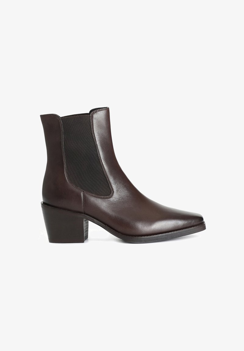 CAFèNOIR Botine clasice - terra di siena dark