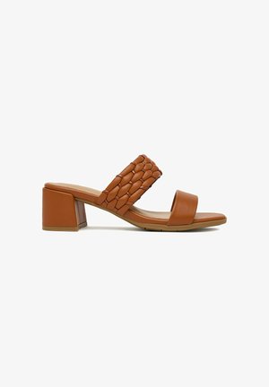 Jenny, Mules de tacón - brown