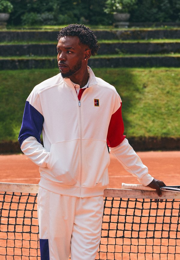 HERITAGE SUIT - Training jacket - pale ivory deep night light crimson