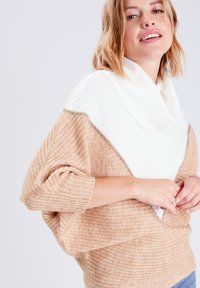Cache Cache ROLLKRAGEN - Pullover - beige