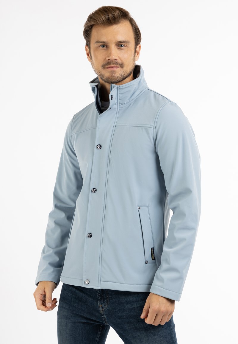 Schmuddelwedda - ASHDOWN - Regenjacke / wasserabweisende Jacke - light blue, Vergrößern