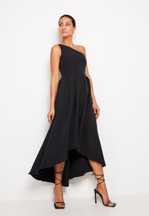 ONE SHOULDER HIGH LOW - Maxi dress - black