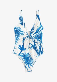 Non sélectionné, cream blue floral