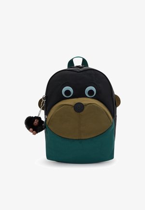 Kipling, FASTER UNISEX - Koulureppu - black khaki block