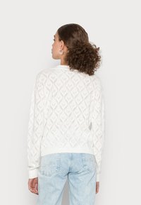 Pepe Jeans PINNA - Casaco de malha - off white