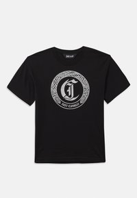 ROUND SNAKE - Print T-shirt - black
