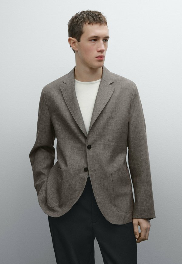 TEXTURED - Sakko - beige