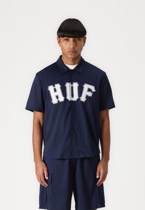 ARCH BUTTON UP UNISEX - Button-down blouse - navy
