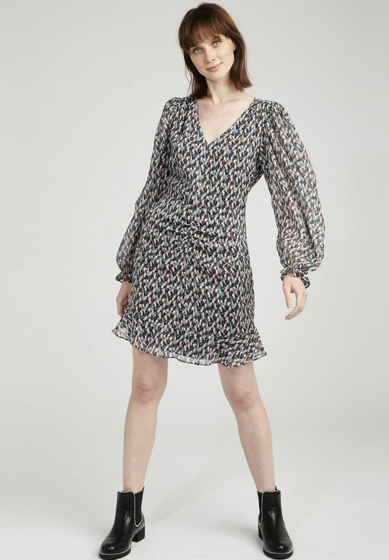 Naf Naf Jurk meerkleurig Naf Naf Jurk meerkleurig