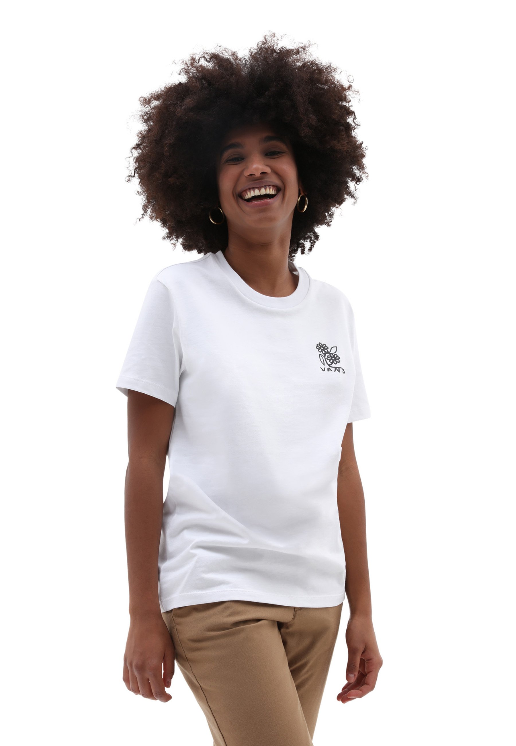 Vans AUDIENCE BFF - T-shirt print - white/wit - Zalando.nl