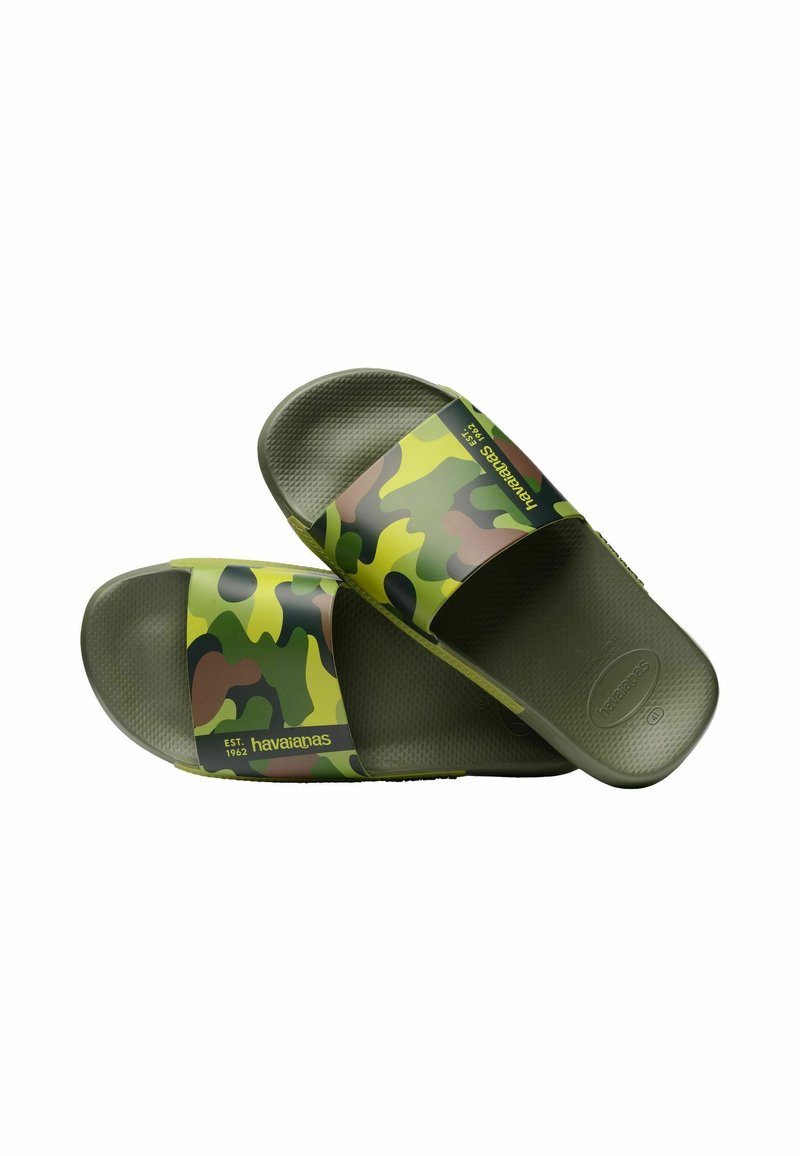 Damen Zehentrenner | Havaianas SLIDE PRINT Badesandale khaki - OH34386 Damen Zehentrenner | Havaianas SLIDE PRINT Badesandale khaki - OH34386