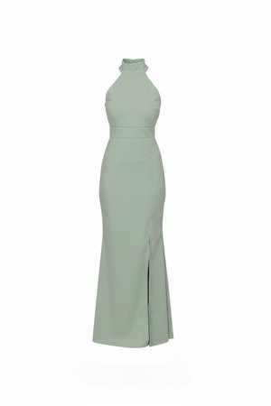 WAL G TALL, HALTER NECK - Galajurk - sage green