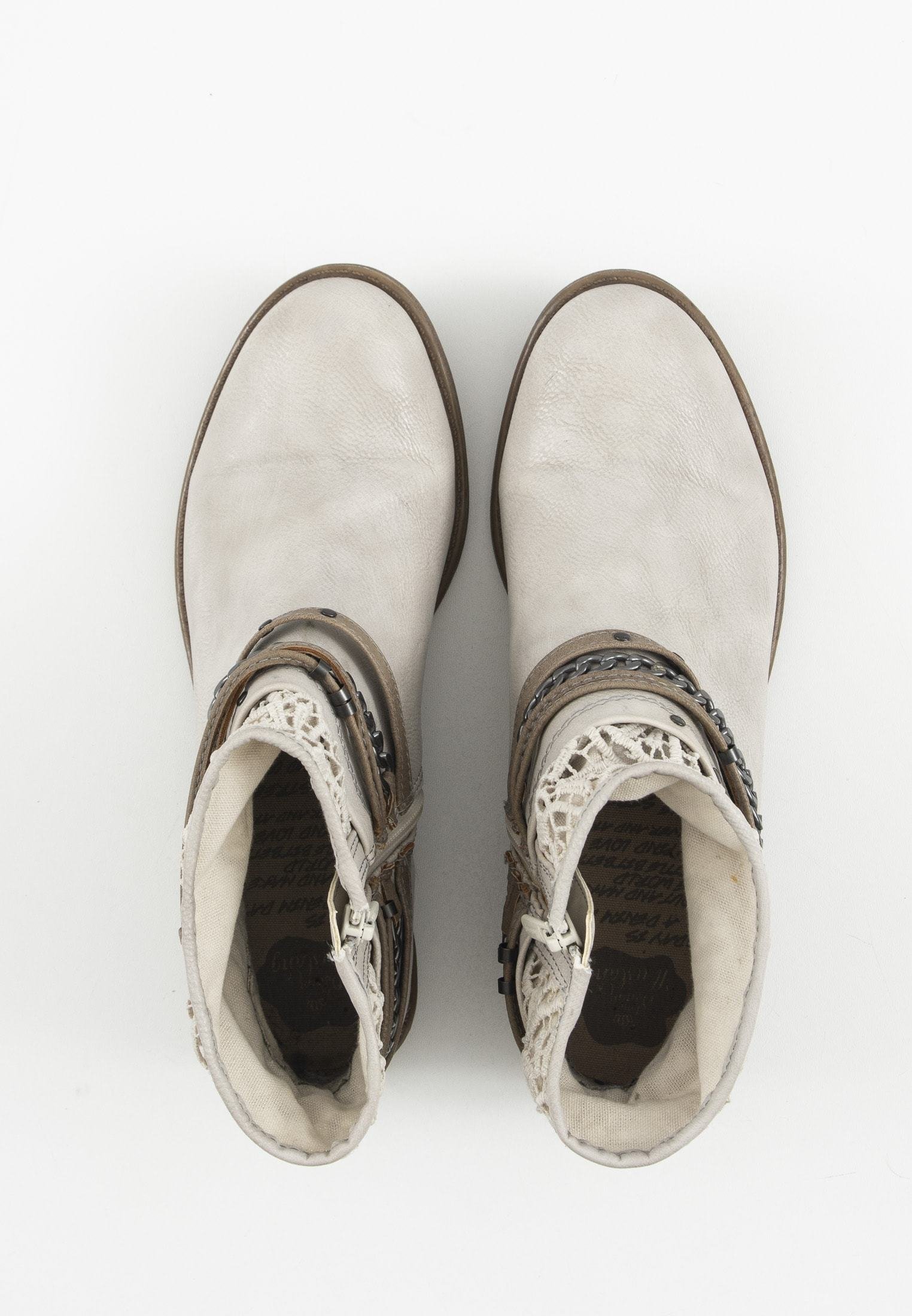 Mustang Botines camperos - beige - Zalando.es