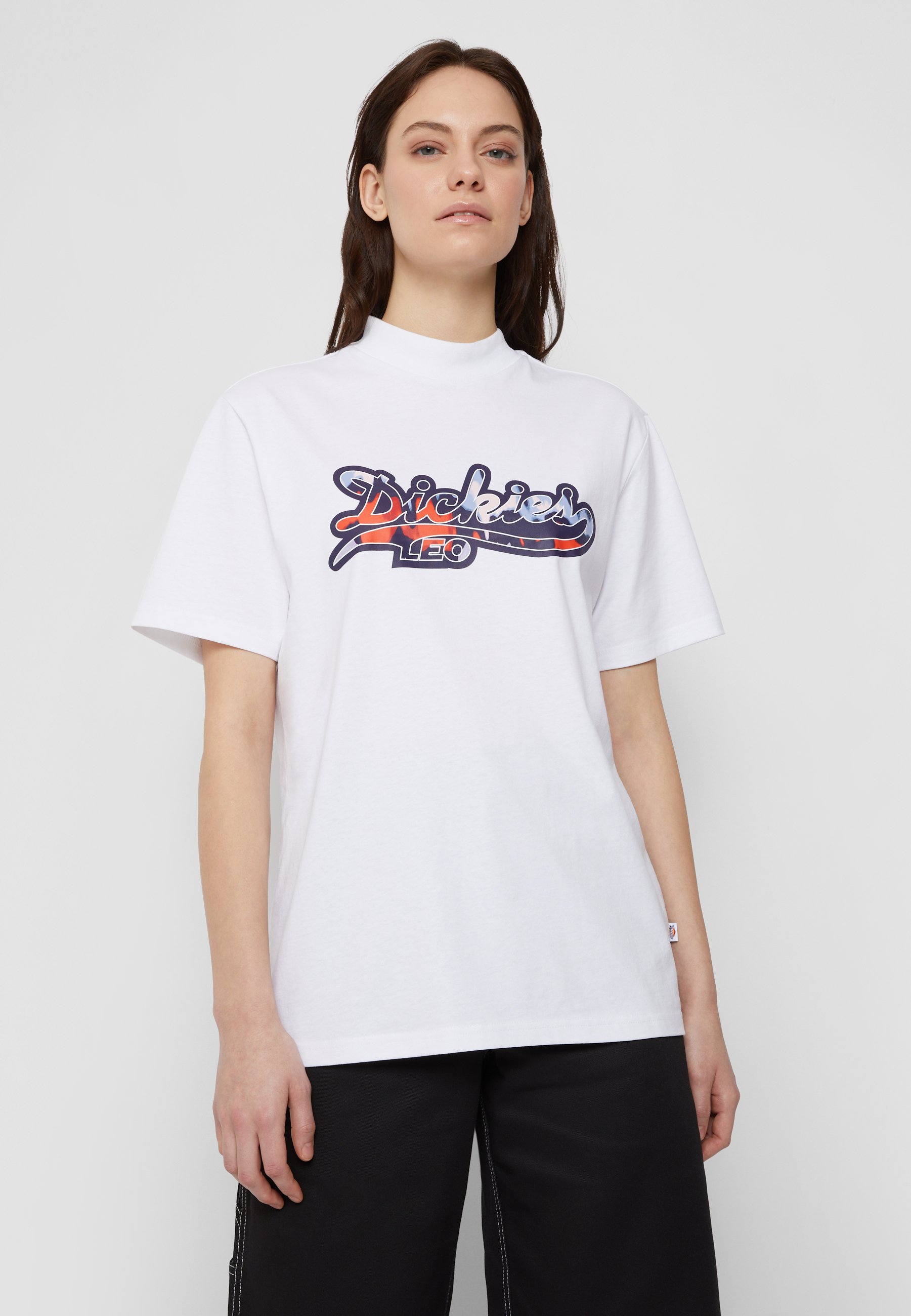 Dickies LEO TEE - T-shirt print - white 