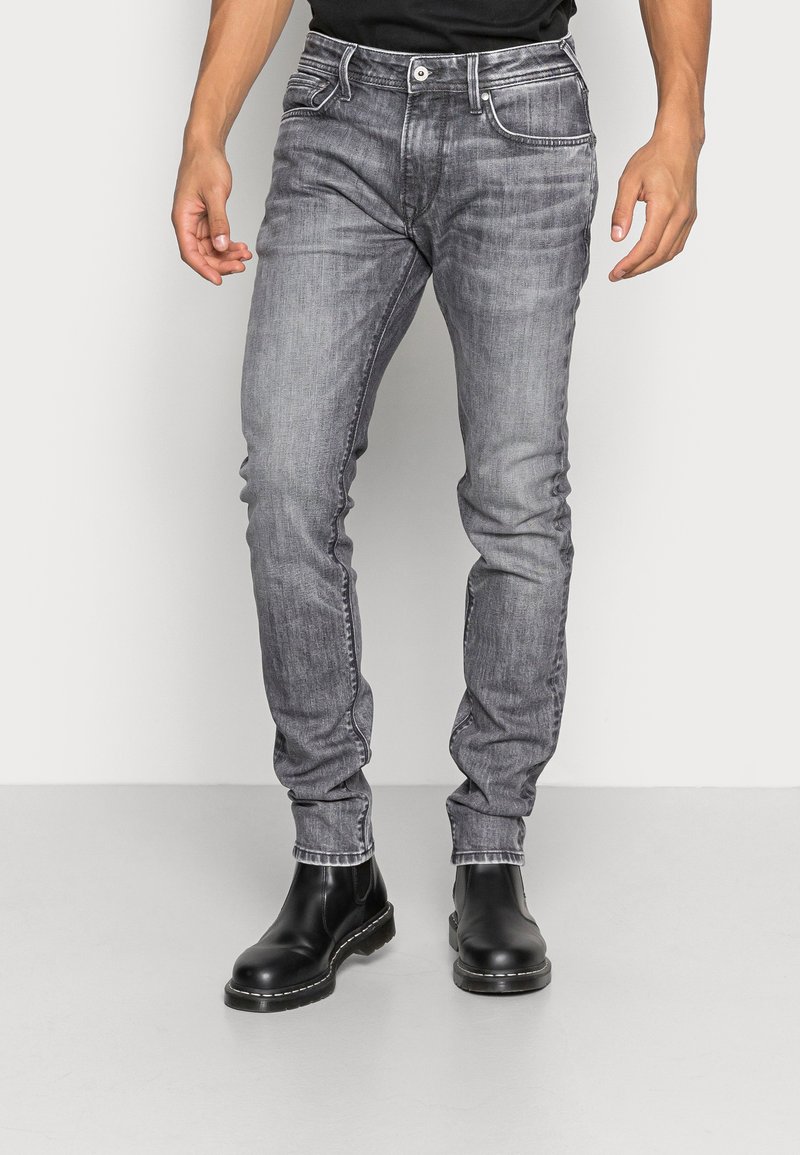 Pepe Jeans STANLEY - Calças de ganga justas - grey denim