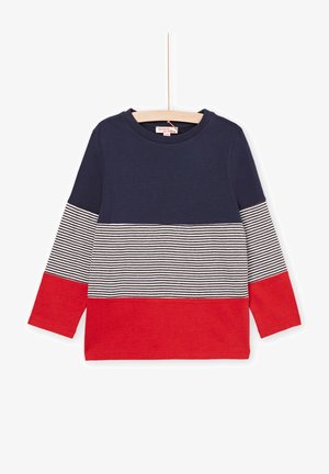 Long sleeved top - navy blue