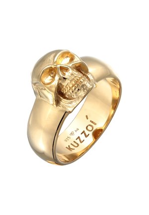 CHUNKY SKULL - Ring - gold coloured