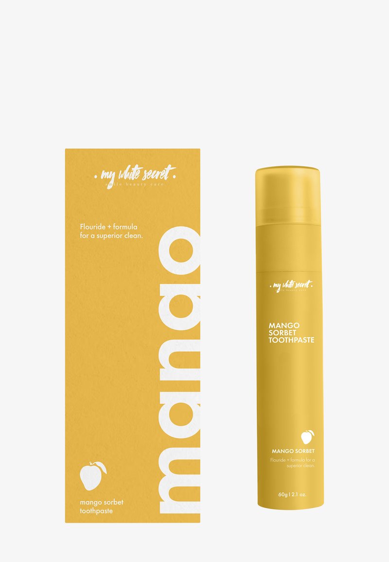 My White Secret - VEGAN FLAVOURED TOOTHPASTE - Soin dentaire - mango, Agrandir