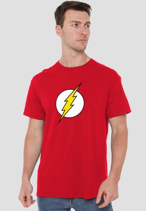 Cotton Soul, DC FLASH FLASH LOGO - Print T-shirt - red
