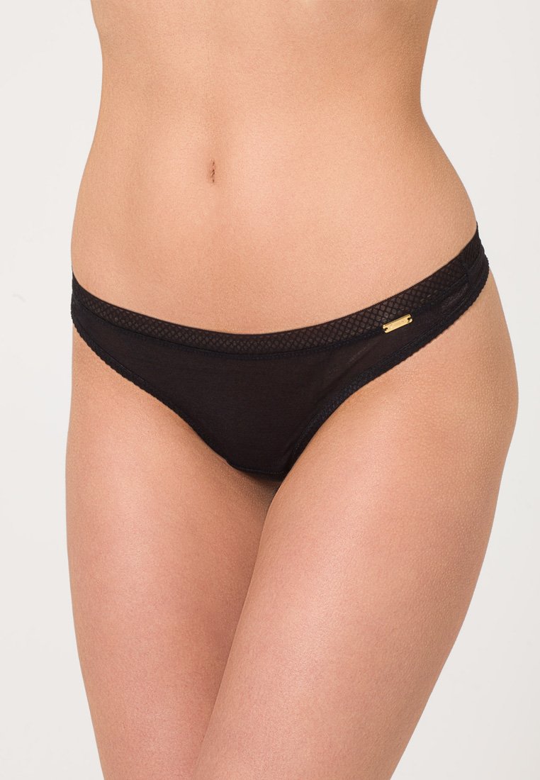 Gossard - GLOSSIES THONG - Tanga - black, Nagyítás