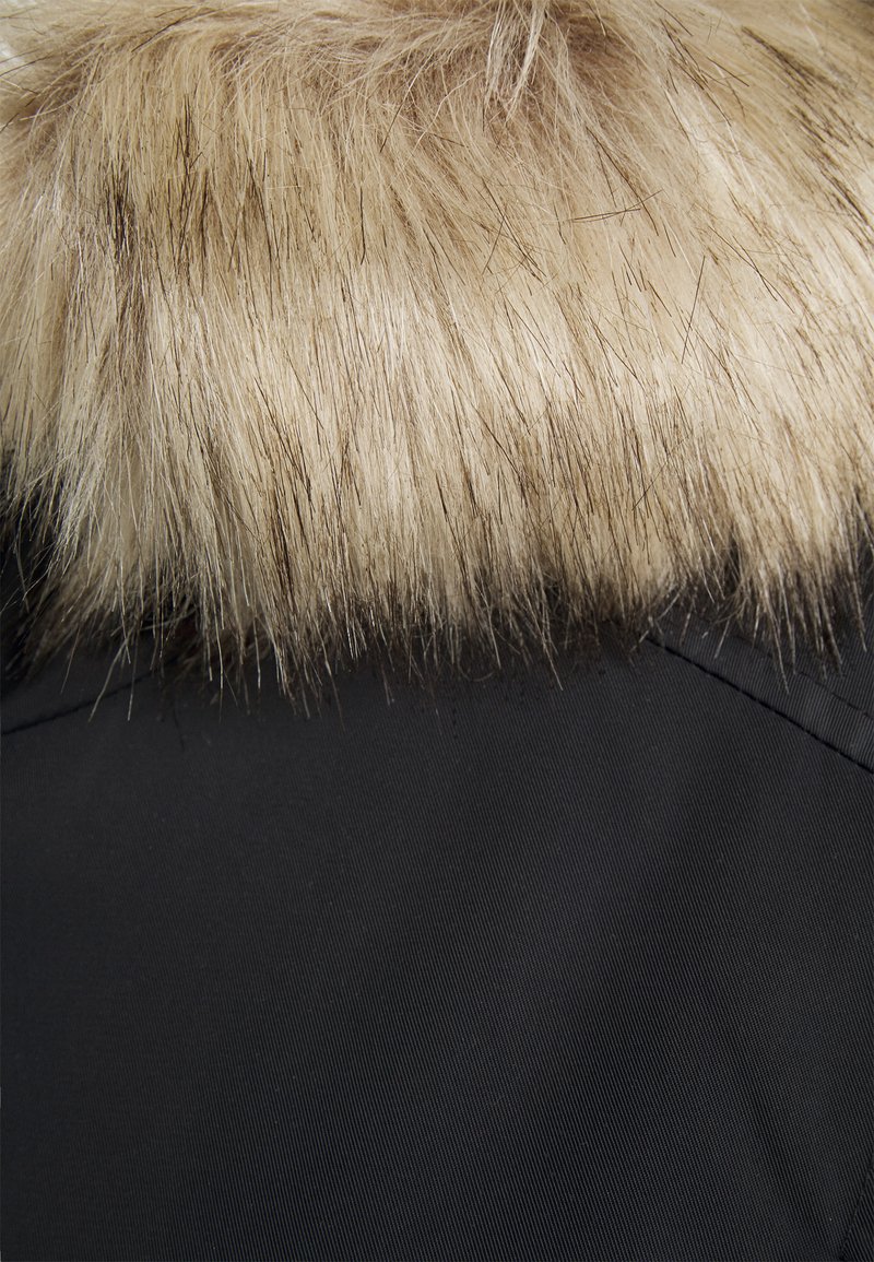 Fourrure De Petit Gris En 4 Lettres Marks & Spencer HOOD - Parka - black/noir - ZALANDO.FR