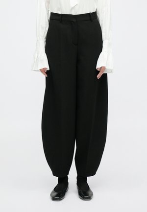 CHARLIE - Stoffhose - black