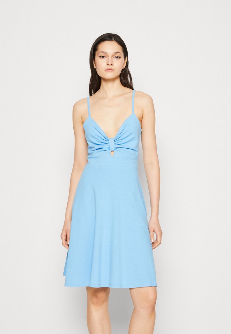 Pieces PCANGA DRESS - Φόρεμα από ζέρσεϊ - little boy blue