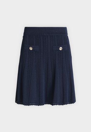 Guess, CARMEN FLARED SWTR SKIRT - Φούστα σε γραμμή Α - blackened blue