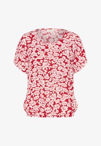 Sélectionné, true red chalk flower print