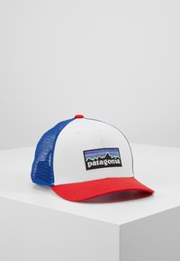 Patagonia TRUCKER HAT UNISEX - Boné - white/red/dark blue