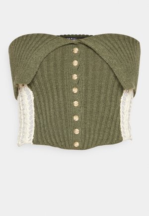 Jaded London CORSET - Top - white