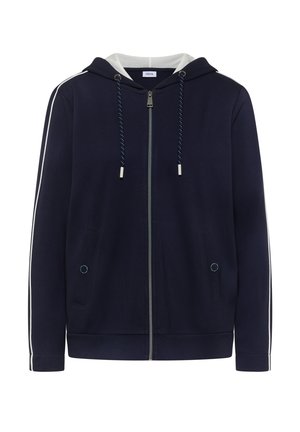 Cecil, KAPUZENJACKE MIT KONTRASTDETAILS - Sweat zippé - urban dark blue