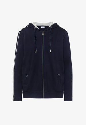 Cecil, KAPUZENJACKE MIT KONTRASTDETAILS - Sweat zippé - urban dark blue
