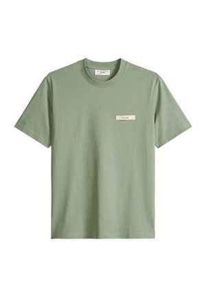 Marc O'Polo DENIM, RELAXED FIT, ciemnozielony melanż