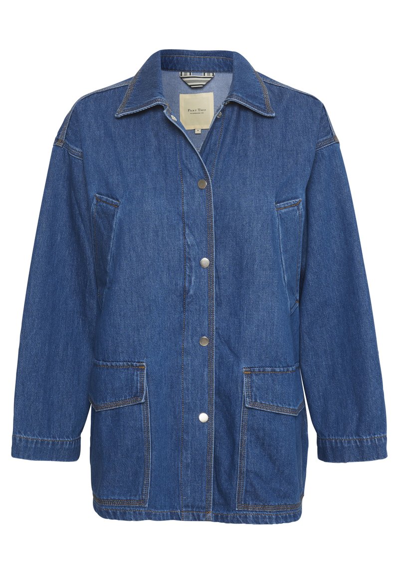 Part Two Overhemdblouse blauw denim/bluedenim