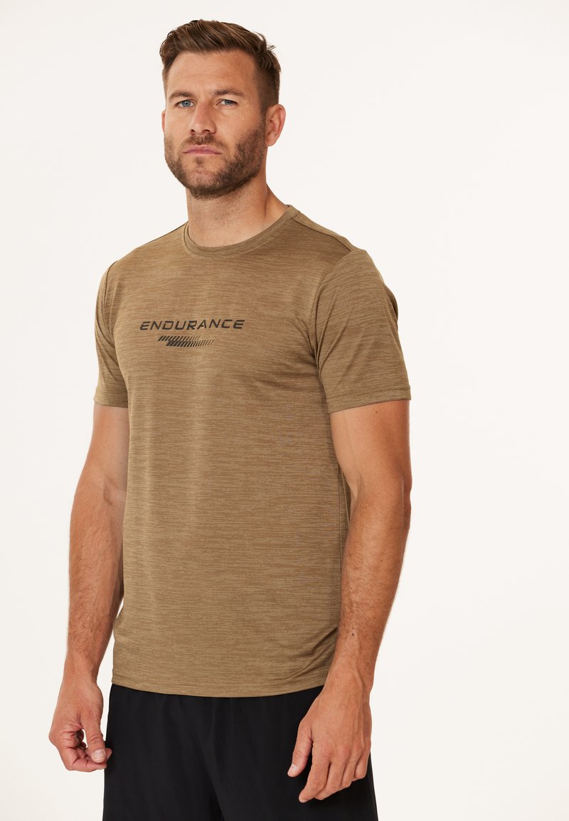 Endurance S/S PERFORMANCE - Tekninen t-paita - kelp