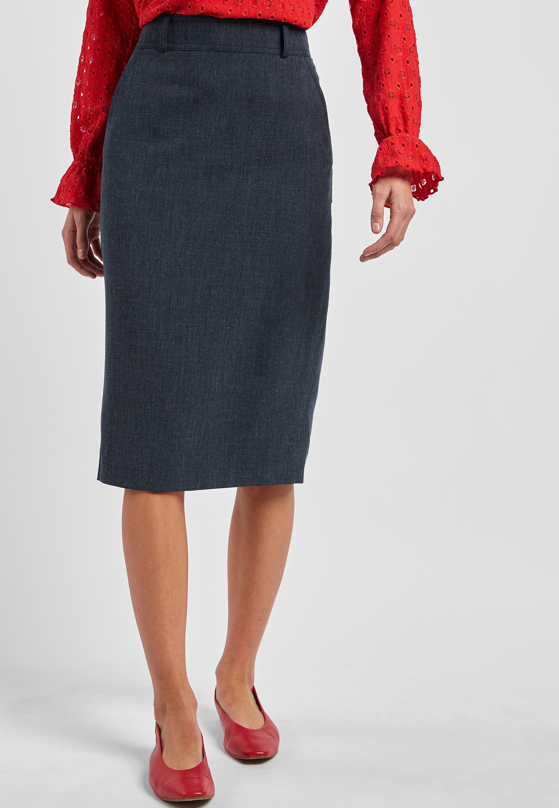 navy skirt next