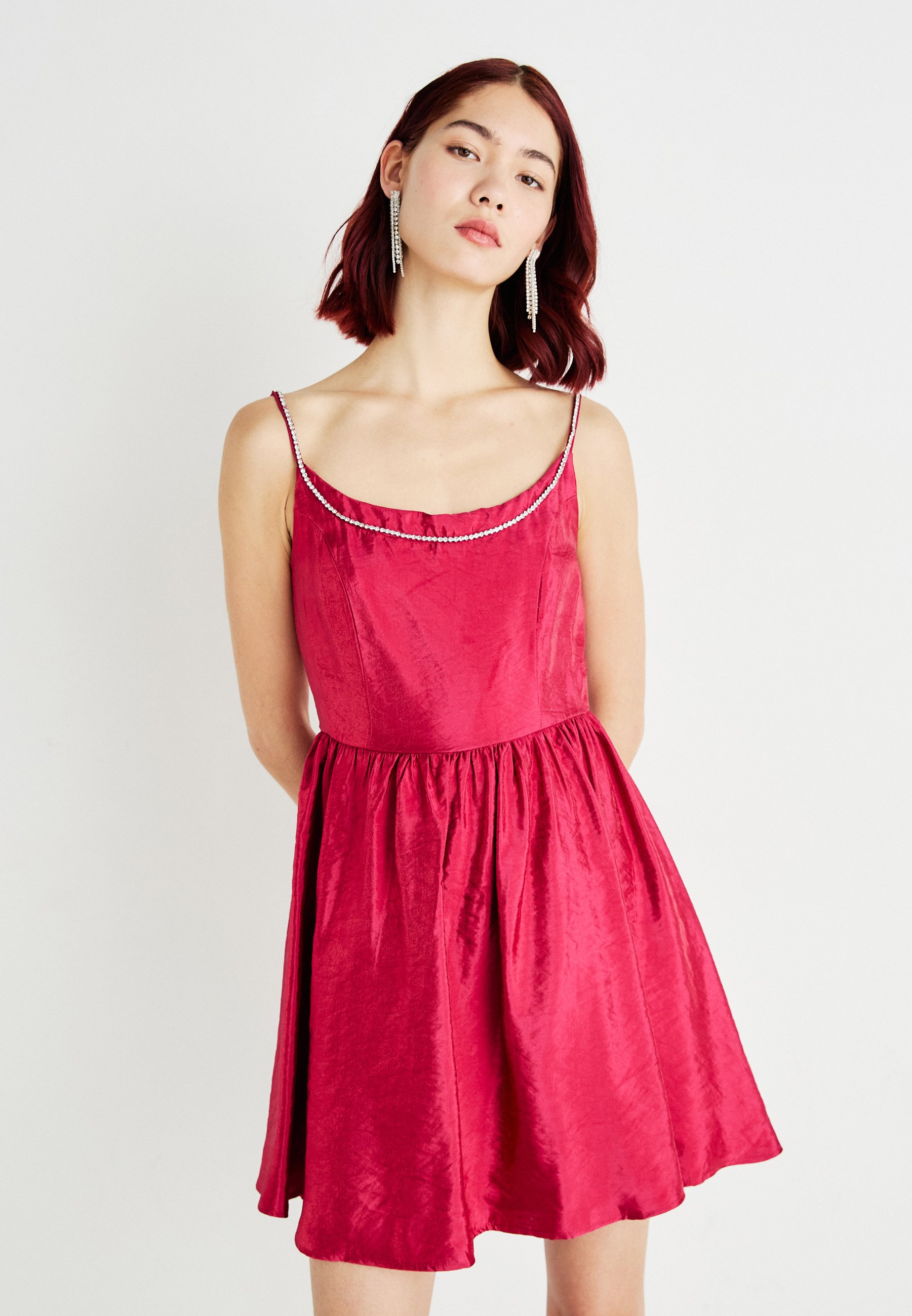 【英国発Sister Jane】Rene crystal-embellished mini dress Rene Gem Mini Dress – Sister Jane