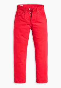 CROP - Jeans a sigaretta - script red