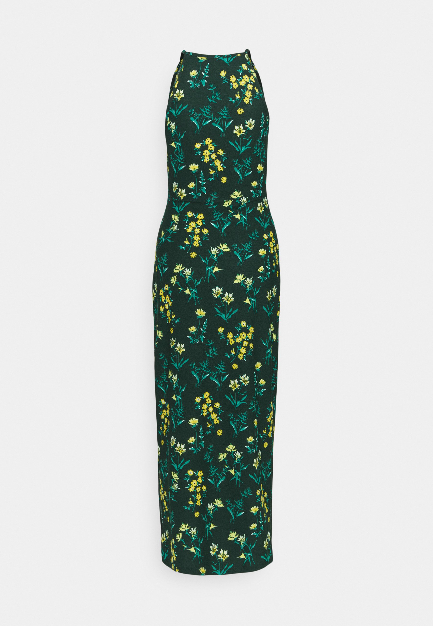 Anna Field Vestito lungo - dark green/multi-coloured/verde scuro -  Zalando.it